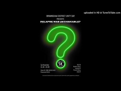 Birmingham Unity Event Andy H "Working With Others"