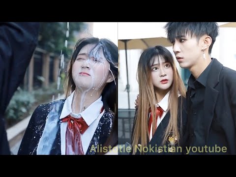 Cute and loveliness girl come cross the Mafia big boy at school 👩-👤