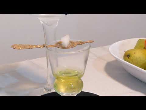 How to make the perfect absinthe drip.