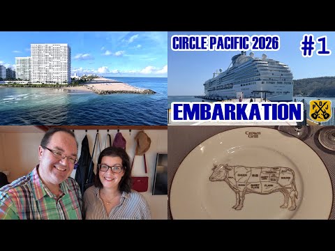 It's Embarkation Day For Our Second World Cruise! - 131-Day Coral Princess Circle Pacific Vlog 2026