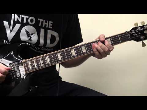 "Thrill Of It All" (Black Sabbath) Guitar Cover