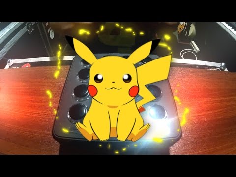 Luwky - Pika Pikachu! ( hands on Midi Fighter 3D )