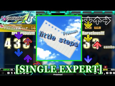 【DDR A3/GP】 little steps / Freeman [SINGLE EXPERT] 譜面確認+Clap