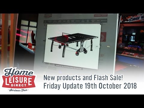Friday News 19th October 2018 - Games Room of the Year, Sunday Opening, FLASH SALE and more!
