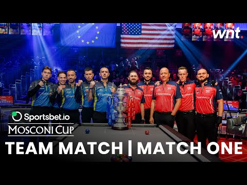 TEAM EUROPE VS TEAM USA | Day One | 2025 Mosconi Cup
