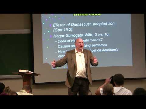 Dr. Ted Hildebrandt, Old Testament Literature, Lecture 8H -- Abraham's 3 kids