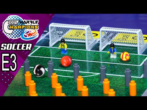 Marble Champions ┆ E3 Soccer Dribble ┆ by Fubeca's Marble Runs