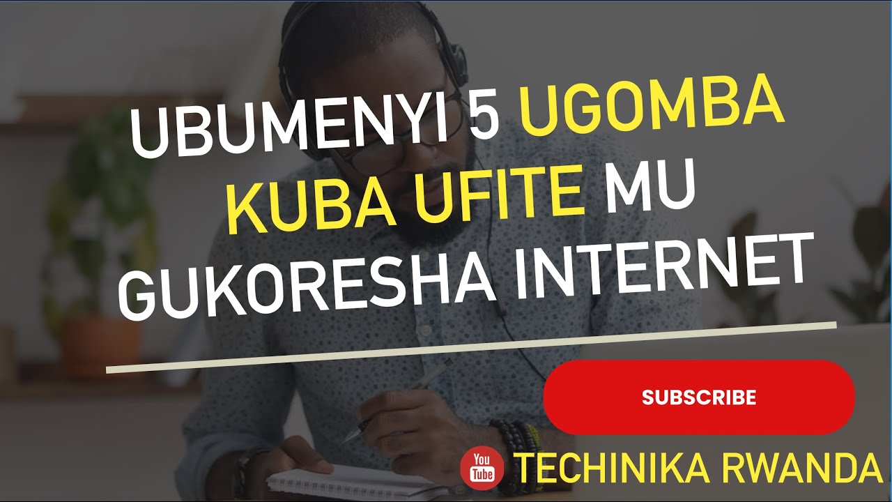 Thumbnail for "Ubumenyi bw'ibanze mu gihe ukoresha Murandasi"