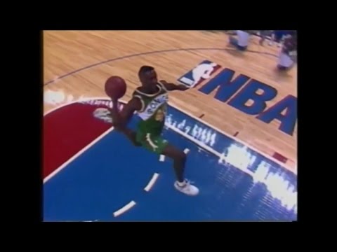 Shawn Kemp  - 1991 NBA Slam Dunk Contest (Runner-Up)