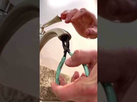 How to fix low water pressure on your faucet. #diy #shorts #youtubeshorts