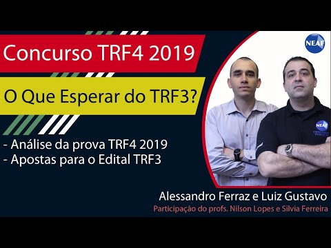 Concurso TRF4 Gabarito 2019 e TRF3 o que esperar?
