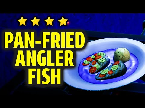 Pan-Fried Angler Fish Recipe - Disney Dreamlight Valley (⭐⭐⭐⭐Meal Guide)