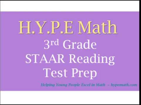 3rd Grade Reading Comprehension: STAAR Reading Test...