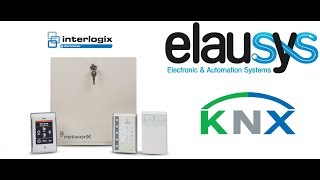 KNX Gateway for Caddx GE Interlogix NetworX alarm systems