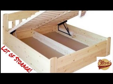 Assembling fo queen size bed with storage