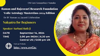 Nakṣatra for Beginners by Sarbani Rath ji