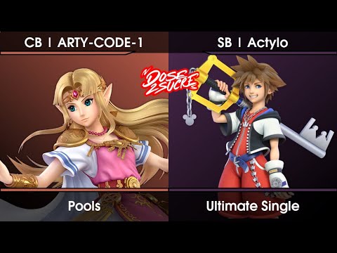 DOSE2SUCRE - 2023.01 Pools - ARTY-CODE-1 (Zelda,Ness) Vs. Actylo (Sora) SSBU Ultimate Tournament