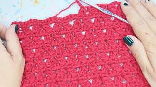 Interesting Crochet Stitch 🧶What does it look like? 🌸