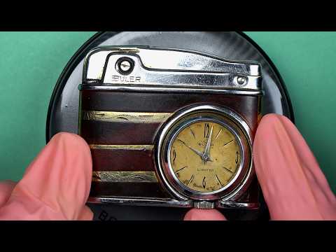 Restoring a Watch That's Also A Lighter, And Both Are Broken!