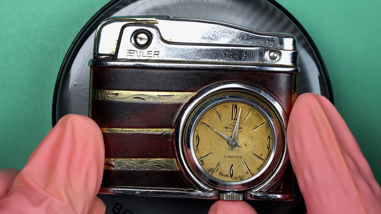 Restoring a Watch That's Also A Lighter, And Both are Broken!