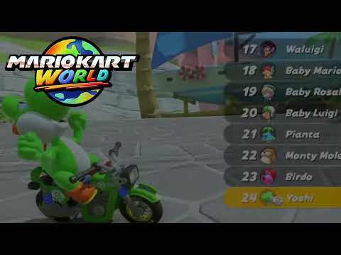 Losing Results - Mario Kart World (Slowed Down)