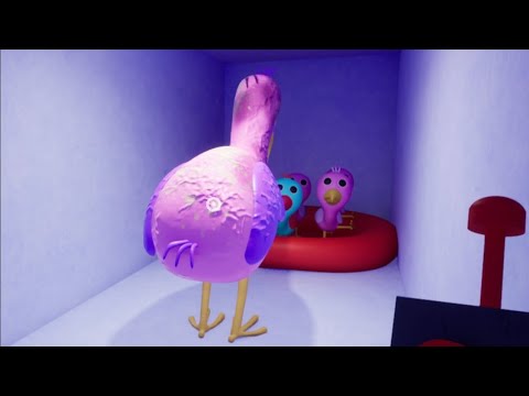 Opila Bird Reunites with her baby birds scene ( Garten of Banban 2 )