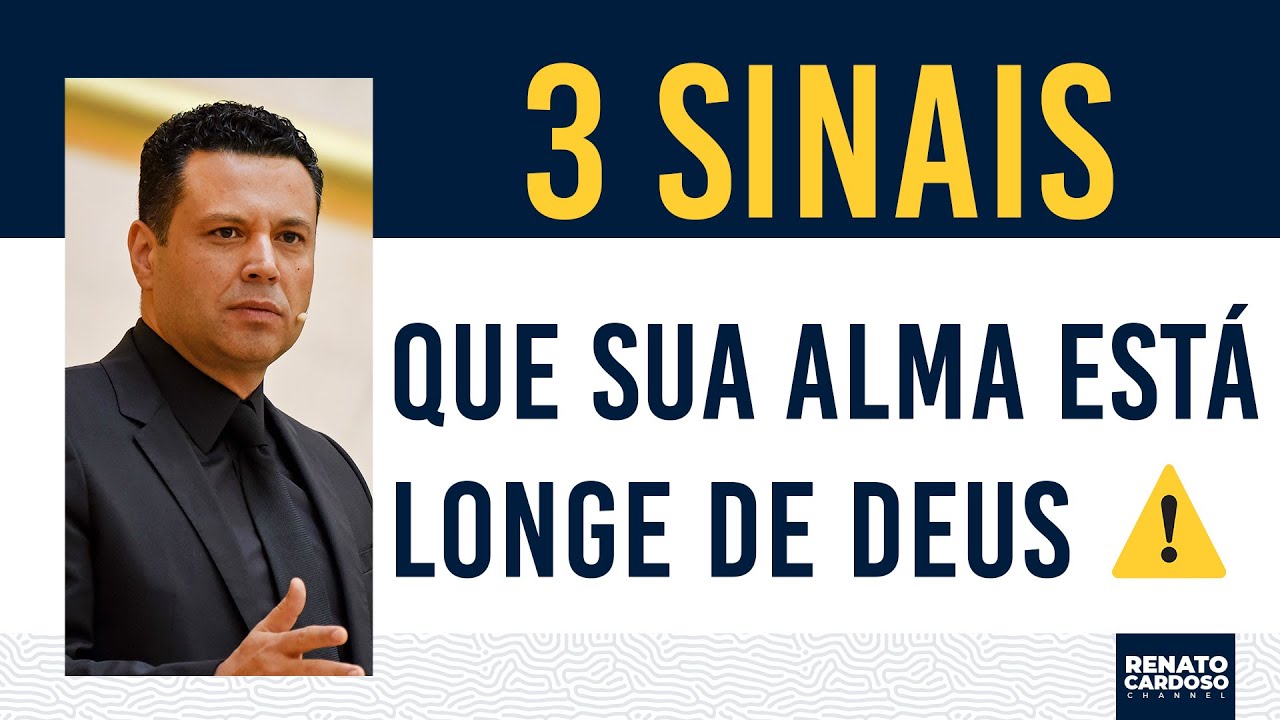 3 SINAIS QUE SUA ALMA ESTÁ LONGE DE DEUS ⚠️ | #815
