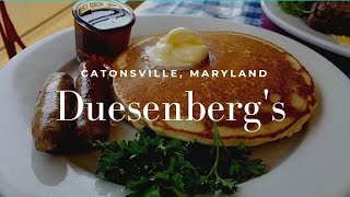 Duesenberg's: An American Cafe and Grill.