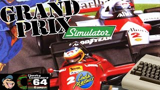 GRAND PRIX SIMULATOR – Commodore 64 (1987) | Codemasters’ Top-Down Racing Classic