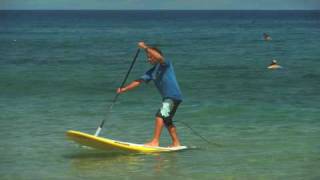 SUP instruction with Dave Kalama: How to Stand Up Paddle Board:  Lesson 05 - Turning Around