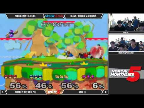 NorCal Monthlies #5 - Teams: Winner Semifinals - Zhu & MIOM|PewPewU vs NMW & L