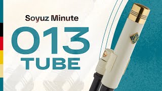 Video thumbnail for Soyuz Minute: 013 TUBE Small Diaphragm Condenser Microphone by SOYUZ MICROPHONES