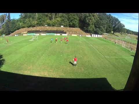 FC Tempo Praha U15: bago 4v2 s přechodem do zakončení a následným centrem ze strany