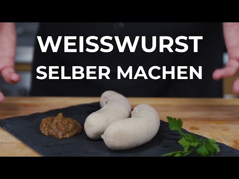 Make your own white sausage - Delicious Munich style