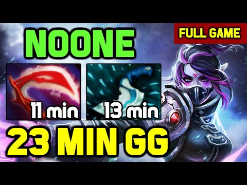 No[o]ne SIGNATURE HERO Templar Assassin MID OWNAGE vs Storm spirit