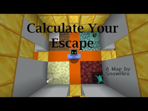 Calculate Your Escape | A Minecraft Puzzle Map by SnowHiro