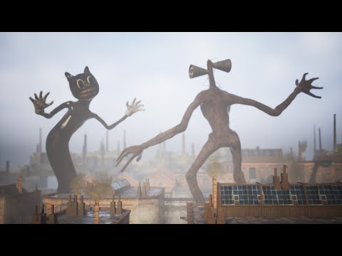 Siren Head CG Animation [Cartoon Cat]