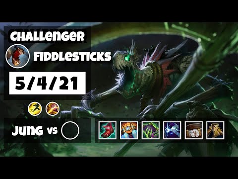 Fiddlesticks vs Kha'Zix OCE Challenger JUNGLE (5/4/21) - v11.10