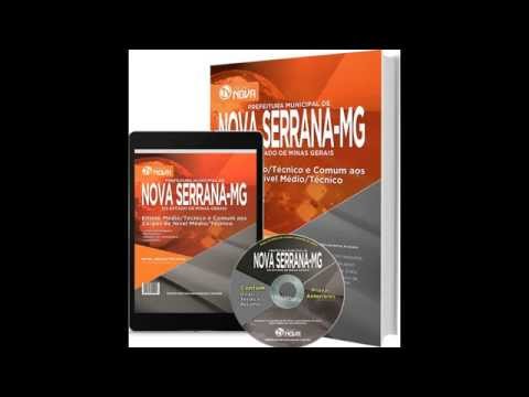 Apostila Concurso Nova Serrana /MG 2015 - Cargos de Nível Médio/Técnico