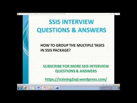 HCL SSIS Interview Questions