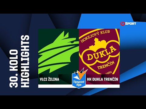 30. kolo: Vlci Žilina – Dukla Trenčín 4:2 (0:1, 3:0, 1:1)