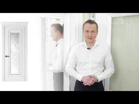 Миниатюра изображения товара Дверь межкомнатная Belwooddoors Палаццо 1 90x200 (эмаль белый/зеркало Mirold Morena)