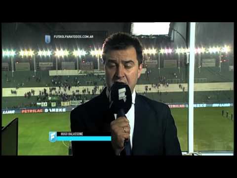 El análisis de Hugo Balassone. Banfield 2 - Central 1. Fecha 29. Primera División 2015. FPT