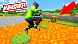FORTNITE + MINECRAFT = The IMPOSSIBLE Deathrun! (Minigame)