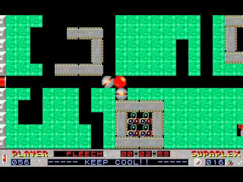 Supaplex: Original Levels: Level 56: Keep Cool!!