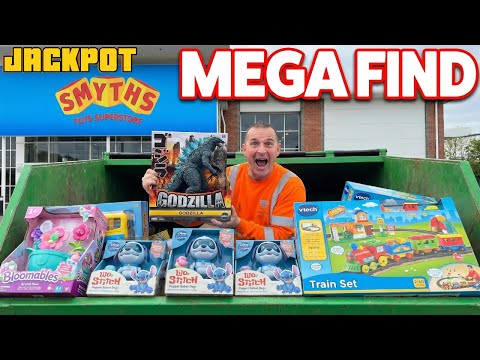 😲INSANE £500 SMYTHS TOYS JACKPOT😲PLUS MUCH MORE, DUMPSTER DIVING UK RETAIL PARKS