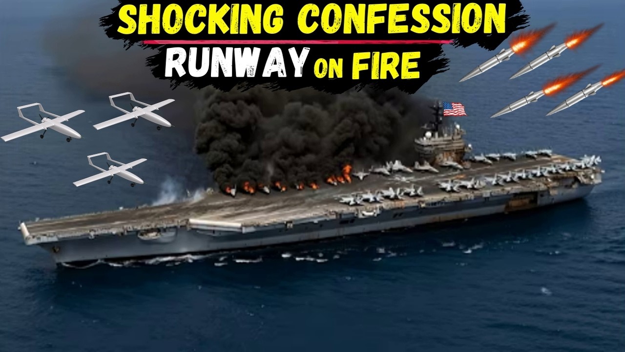 The U.S. admitted the attack on its Aircraft Carrier and Requested Military AID in the WAR with IRAN