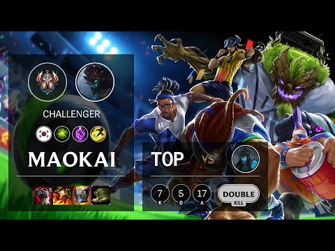 Maokai Top vs Kalista - KR Challenger Patch 10.15