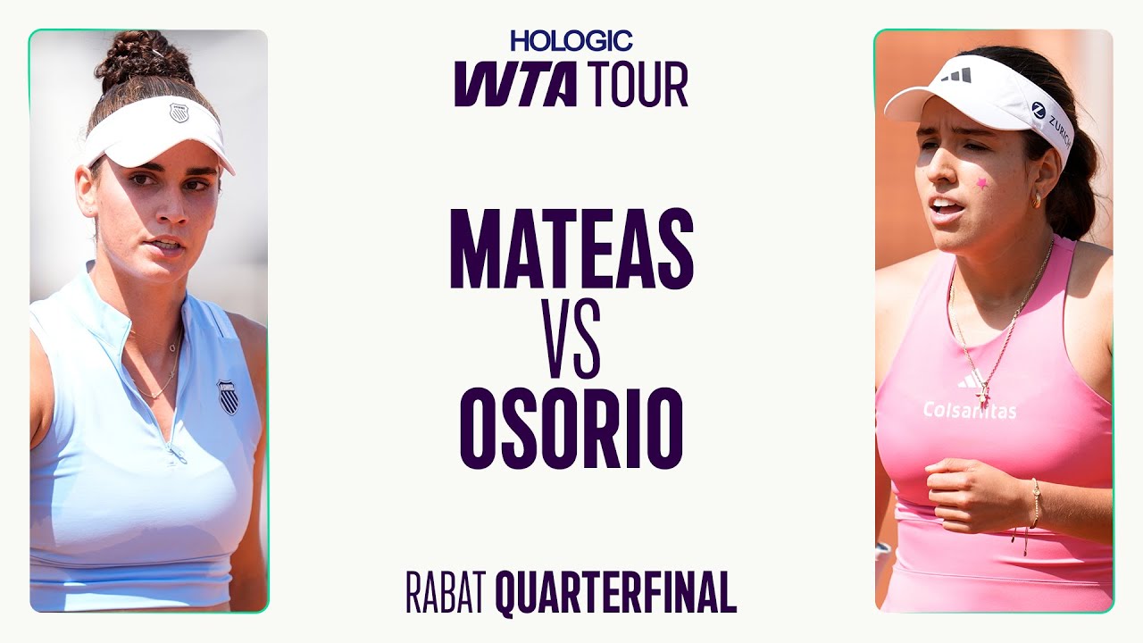 2025 Rabat Quarterfinal 3 | WTA Match