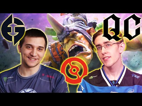 Rank 1 vs Rank 2 Mid - Best of NA Dota - EG vs Quincy Crew DPC 2021